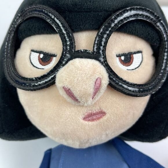 Edna Mode 12 inch Incredibles Disney Store Plush NWT Pixar stuffed toy - Picture 3 of 11